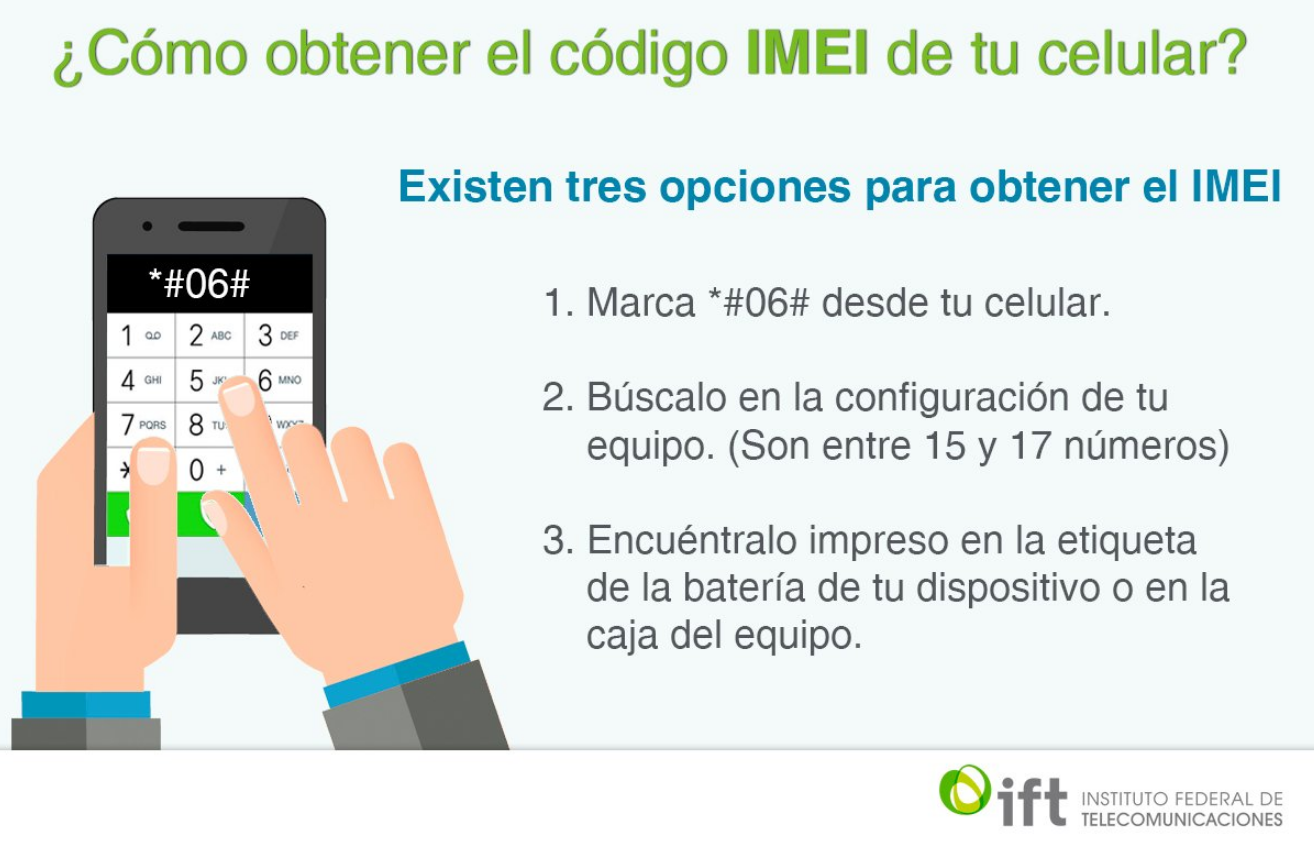 cómo registrar IMEI Colombia
